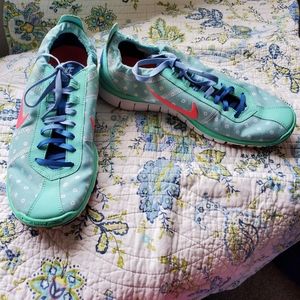 Colorful Nike running shoes